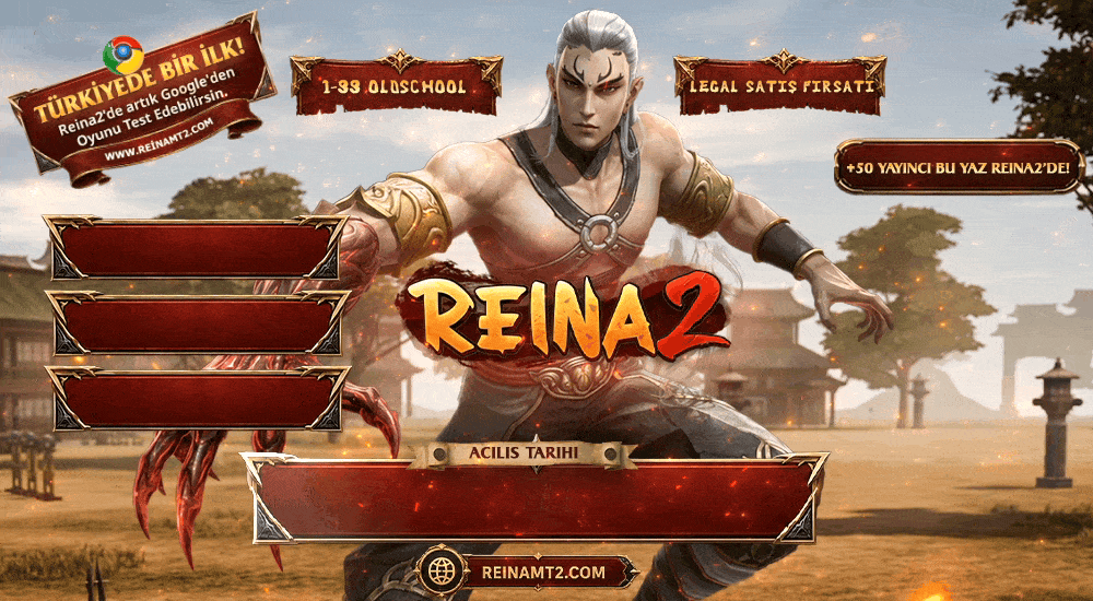 Reina2 Metin2 PVP server banner