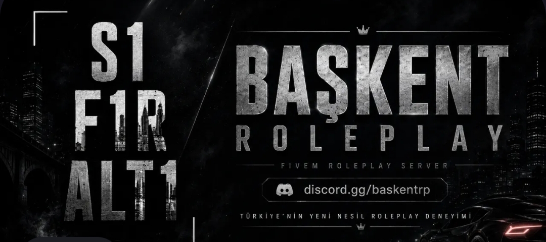 BaskentRP FiveM server banner