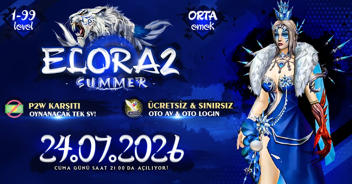 Elora2 Metin2 PVP server banner