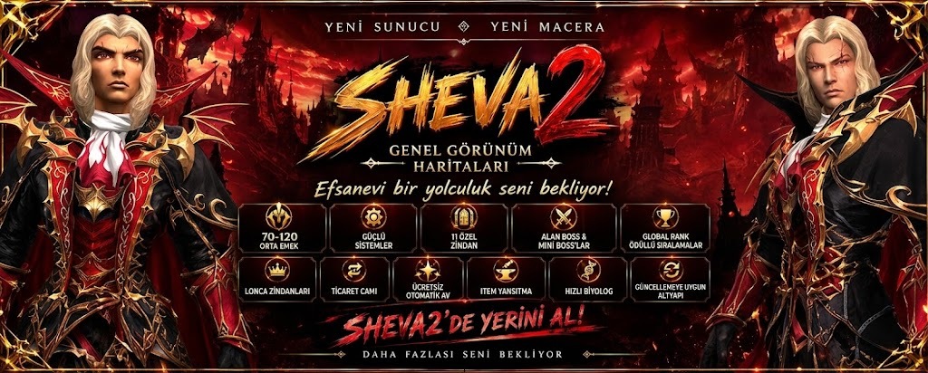 Sheva2 Metin2 PVP server banner