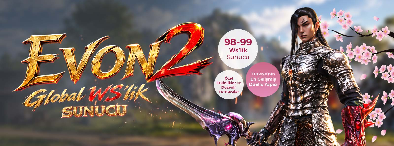 EVON2 Metin2 PVP server banner